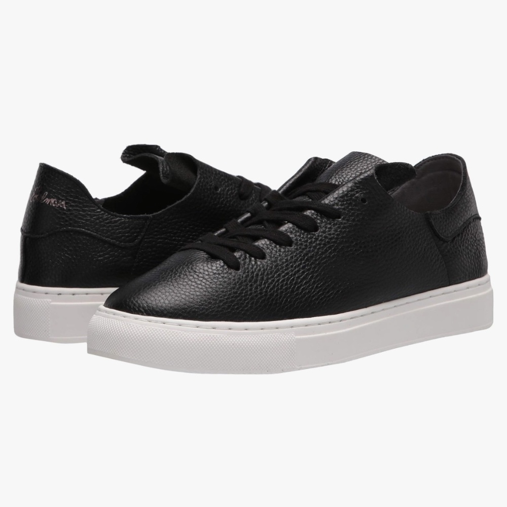 Sam Edelman Lace up Poppy in black leather size 8